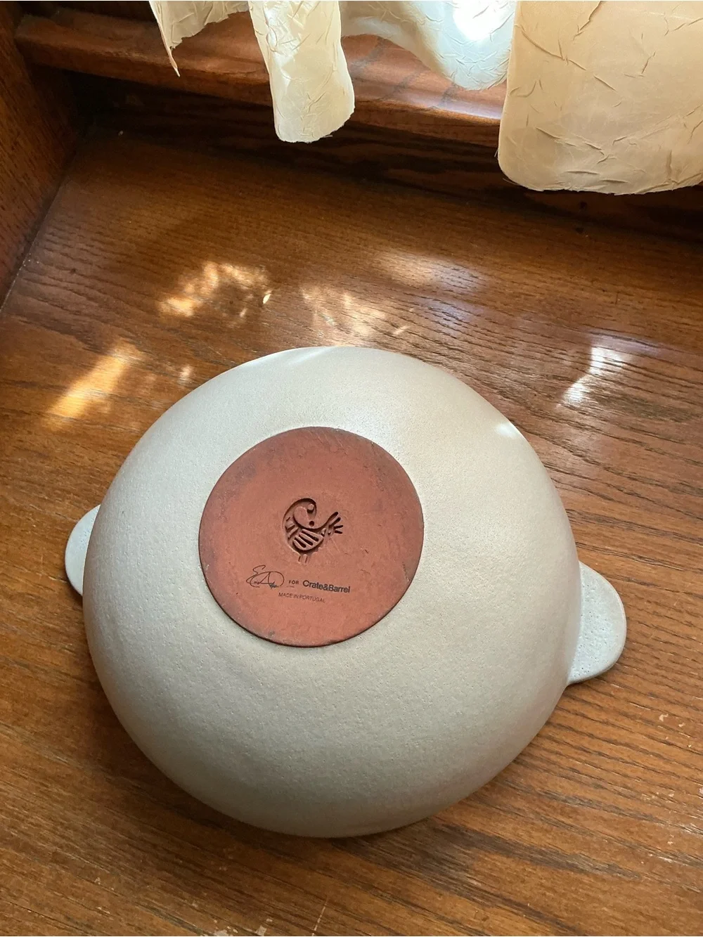 Eric Adjepong for Crate & Barrel Didi Mu ceramic mixing bowl